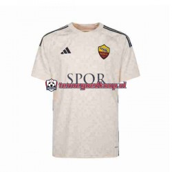 Uit Tenue van AS Roma Heren 2023-24 Korte Mouw