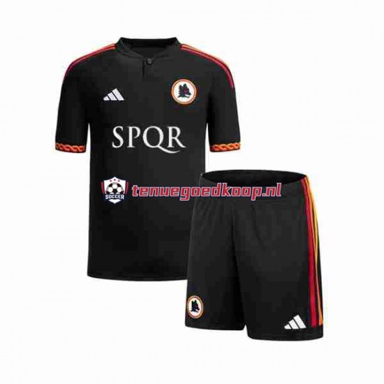 3de Tenue van AS Roma Kind 2-13 jaar 2023-24 Korte Mouw