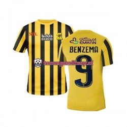 Thuis Tenue van Al-Ittihad Benzema 9 Heren 2022-23 Korte Mouw