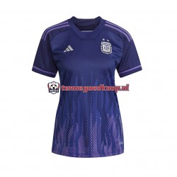 Uit Tenue van Argentinië Dames WK 2022 Korte Mouw