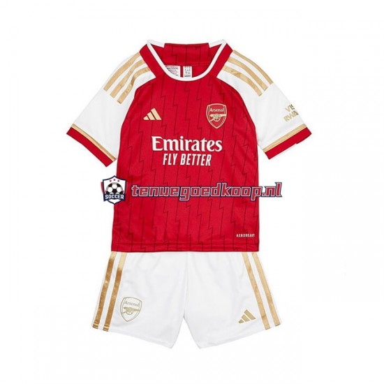 Thuis Tenue van Arsenal Kind 2-13 jaar 2023-24 Korte Mouw