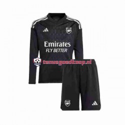 Thuis Tenue van Arsenal Keepersshirt Kind 2-13 jaar 2023-24 Lange Mouw