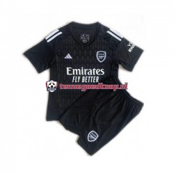 Thuis Tenue van Arsenal Keepersshirt Kind 2-13 jaar 2023-24 Korte Mouw