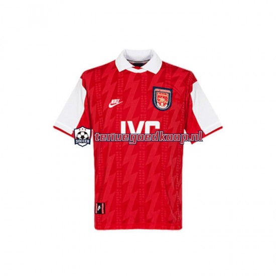 Thuis Retro Tenue van Arsenal Heren 1994 Korte Mouw