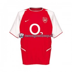 Thuis Retro Tenue van Arsenal Heren 2002 Korte Mouw