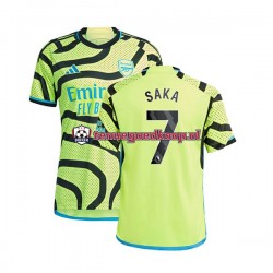 Uit Tenue van Arsenal Saka 7 Heren 2023-24 Korte Mouw