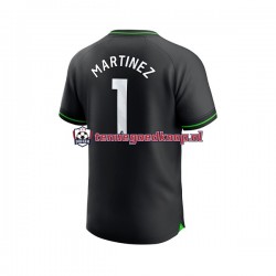 Thuis Tenue van Aston Villa Keepersshirt Emiliano Martinez 1 Heren 2023-24 Korte Mouw