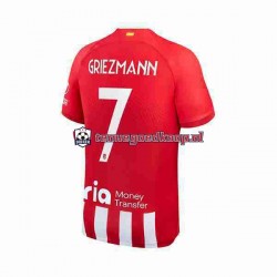 Thuis Tenue van Atlético Madrid Antoine Griezmann 7 Heren 2023-24 Korte Mouw