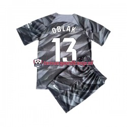 Thuis Tenue van Atlético Madrid Keepersshirt Jan Oblak 13 Kind 2-13 jaar 2023-24 Korte Mouw