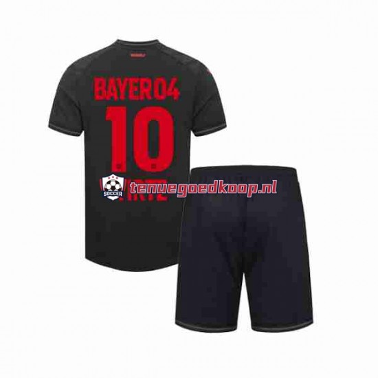 Thuis Tenue van Bayer 04 Leverkusen Florian Wirtz 10 Kind 2-13 jaar 2023-24 Korte Mouw