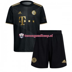 Uit Tenue van FC Bayern München Kind 2-13 jaar 2021-22 Korte Mouw