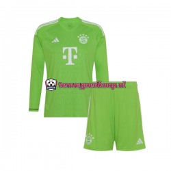 Uit Tenue van FC Bayern München Keepersshirt Kind 2-13 jaar 2023-24 Lange Mouw