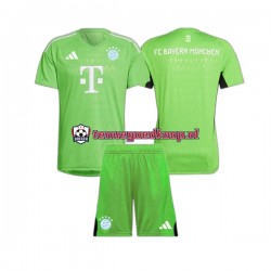 Uit Tenue van FC Bayern München Keepersshirt Kind 2-13 jaar 2023-24 Korte Mouw