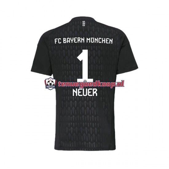 Thuis Tenue van FC Bayern München Keepersshirt Manuel Neuer 1 Heren 2023-24 Korte Mouw