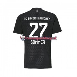 Thuis Tenue van FC Bayern München Keepersshirt Yann Sommer 27 Heren 2023-24 Korte Mouw