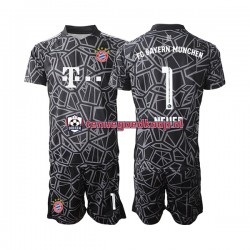 Thuis Tenue van FC Bayern München Keepersshirt Manuel Neuer 1 Kind 2-13 jaar 2022-23 Korte Mouw