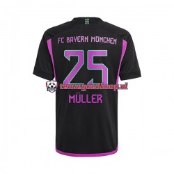 Uit Tenue van FC Bayern München Thomas Muller 25 Heren 2023-24 Korte Mouw