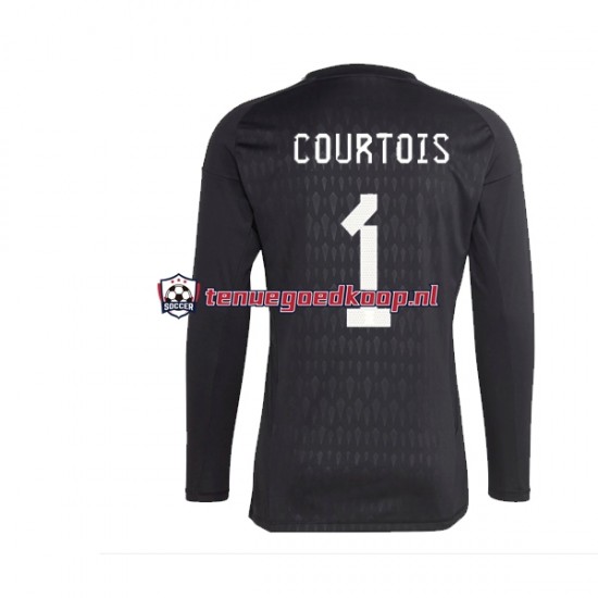 Uit Tenue van België Keepersshirt Courtois 1 Heren 2022 Lange Mouw