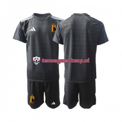 Uit Tenue van België Keepersshirt Courtois 1 Kind 2-13 jaar 2022 Korte Mouw