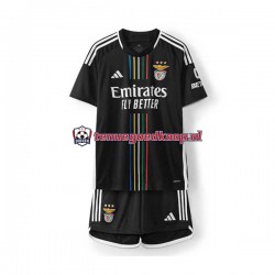 Uit Tenue van Benfica Kind 2-13 jaar 2023-24 Korte Mouw