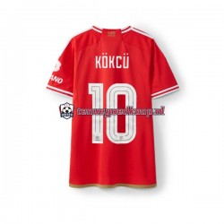 Thuis Tenue van Benfica Orkun Kokcu 10 Heren 2023-24 Korte Mouw