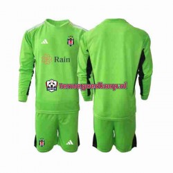 Uit Tenue van Besiktas Keepersshirt Kind 2-13 jaar 2023-24 Lange Mouw