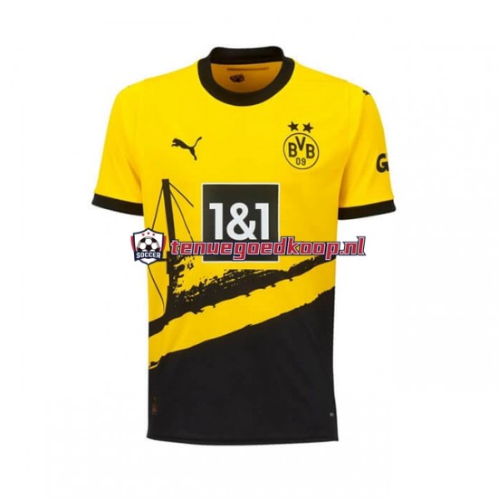 Thuis Tenue van Borussia Dortmund Heren 2023-24 Korte Mouw