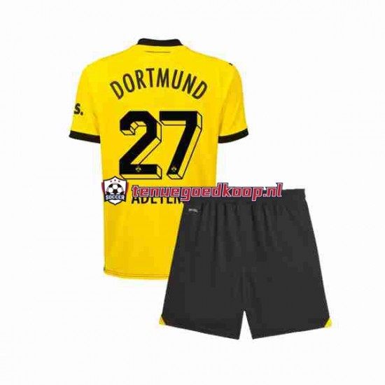 Thuis Tenue van Borussia Dortmund Karim Adeyemi 27 Kind 2-13 jaar 2023-24 Korte Mouw