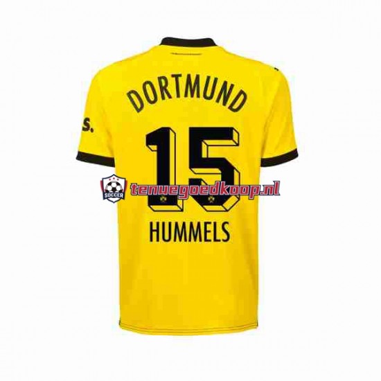 Thuis Tenue van Borussia Dortmund Mats Hummels 15 Heren 2023-24 Korte Mouw