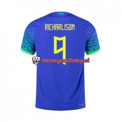 Uit Tenue van Brazilië RICHARLISON 9 Heren 2022 Korte Mouw