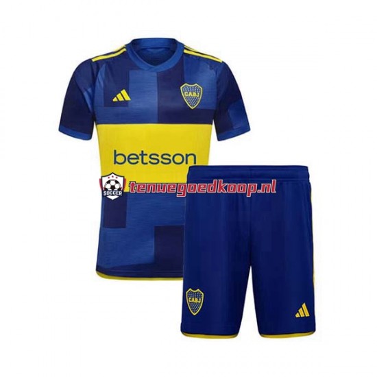 Thuis Tenue van CA Boca Juniors Kind 2-13 jaar 2023-24 Korte Mouw