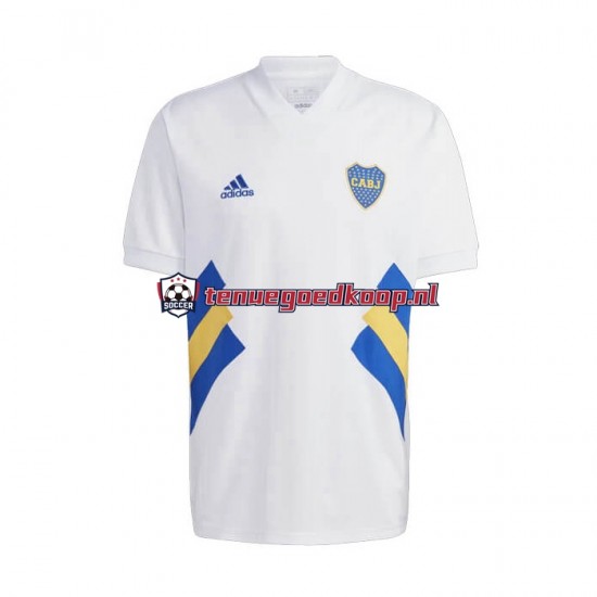 Thuis Retro Tenue van CA Boca Juniors Icon Heren 2022-23 Korte Mouw