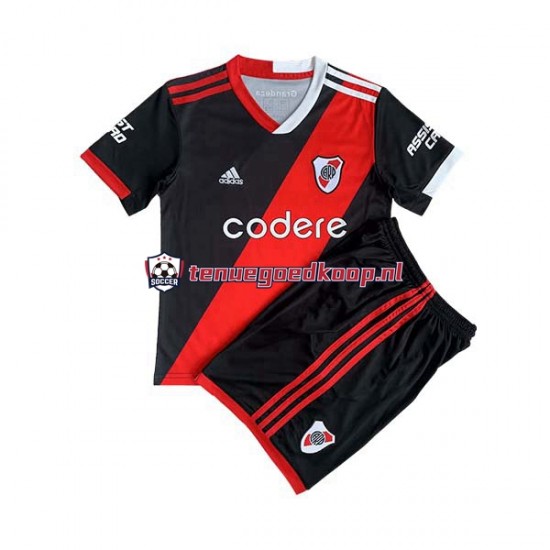 3de Tenue van CA River Plate Kind 2-13 jaar 2023-24 Korte Mouw