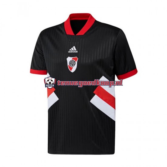 Thuis Retro Tenue van CA River Plate Icon Heren 2022-23 Korte Mouw