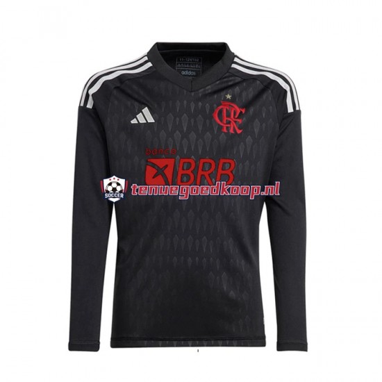 Uit Tenue van CR Flamengo Keepersshirt Heren 2023-24 Lange Mouw