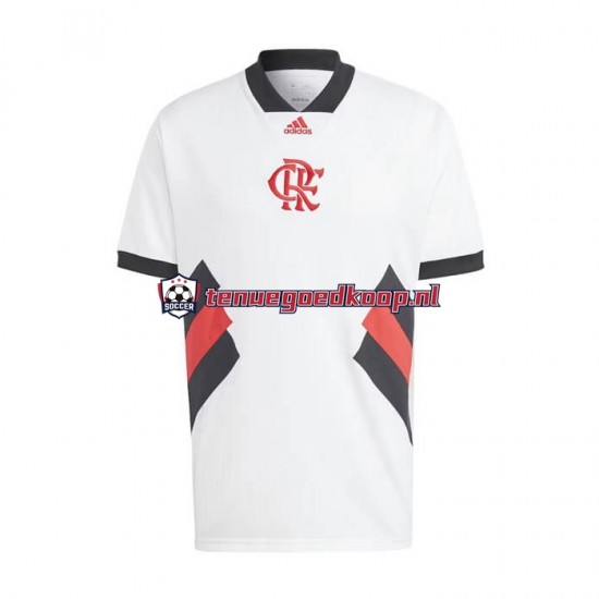 Thuis Retro Tenue van CR Flamengo Icon Heren 2022-23 Korte Mouw