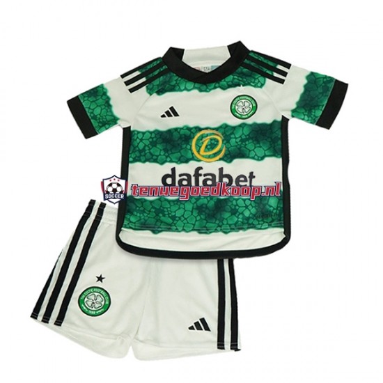 Thuis Tenue van Celtic Kind 2-13 jaar 2023-24 Korte Mouw