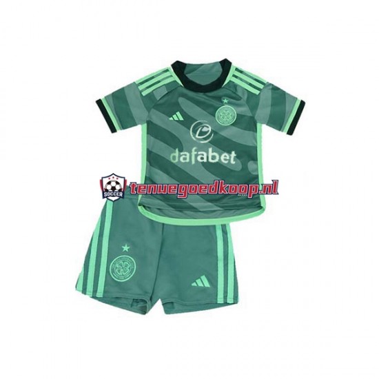 3de Tenue van Celtic Kind 2-13 jaar 2023-24 Korte Mouw