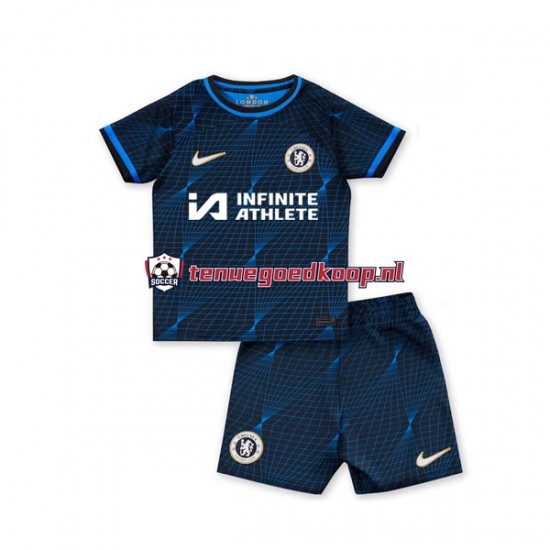 Uit Tenue van Chelsea 2023-24 Korte Mouw