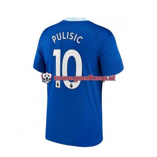 Thuis Tenue van Chelsea Christian Pulisic 10 Heren 2022-23 Korte Mouw