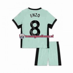 3de Tenue van Chelsea Enzo Fernandez 8 Kind 2-13 jaar 2023-24 Korte Mouw