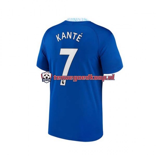 Thuis Tenue van Chelsea Kante 7 Heren 2022-23 Korte Mouw