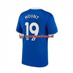 Thuis Tenue van Chelsea Mason Mount 19 Heren 2022-23 Korte Mouw