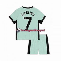 3de Tenue van Chelsea Raheem Sterling 7 Kind 2-13 jaar 2023-24 Korte Mouw