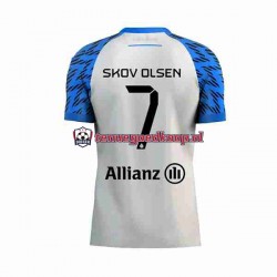 Uit Tenue van Club Brugge Andreas Skov Olsen 7 Heren 2023-24 Korte Mouw