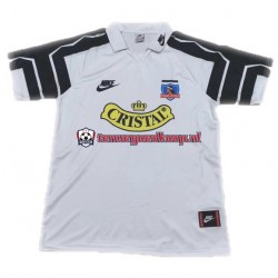 Thuis Retro Tenue van Colo-Colo 1995 Heren Korte Mouw