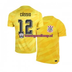 Uit Tenue van Corinthians Keepersshirt Cassio 12 Heren 2023-24 Korte Mouw