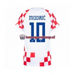 Thuis Tenue van Kroatië Modric 10 Heren WK 2022 Korte Mouw