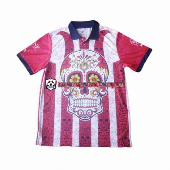 Uit Tenue van Deportivo Guadalajara Day of the Dead Heren 2023-24 Korte Mouw