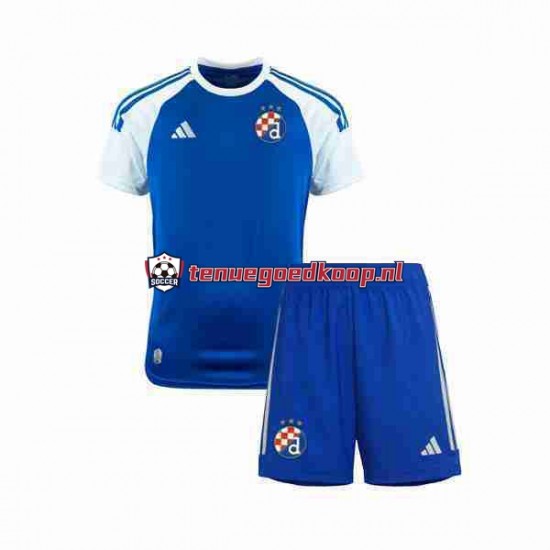 Thuis Tenue van Dinamo Zagreb Kind 2-13 jaar 2023-24 Korte Mouw